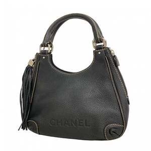 CHANEL Black Leather Bag